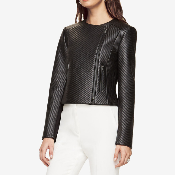 BCBGMaxAzria Jackets & Blazers - BCBG Bryden Faux-Leather Jacket
